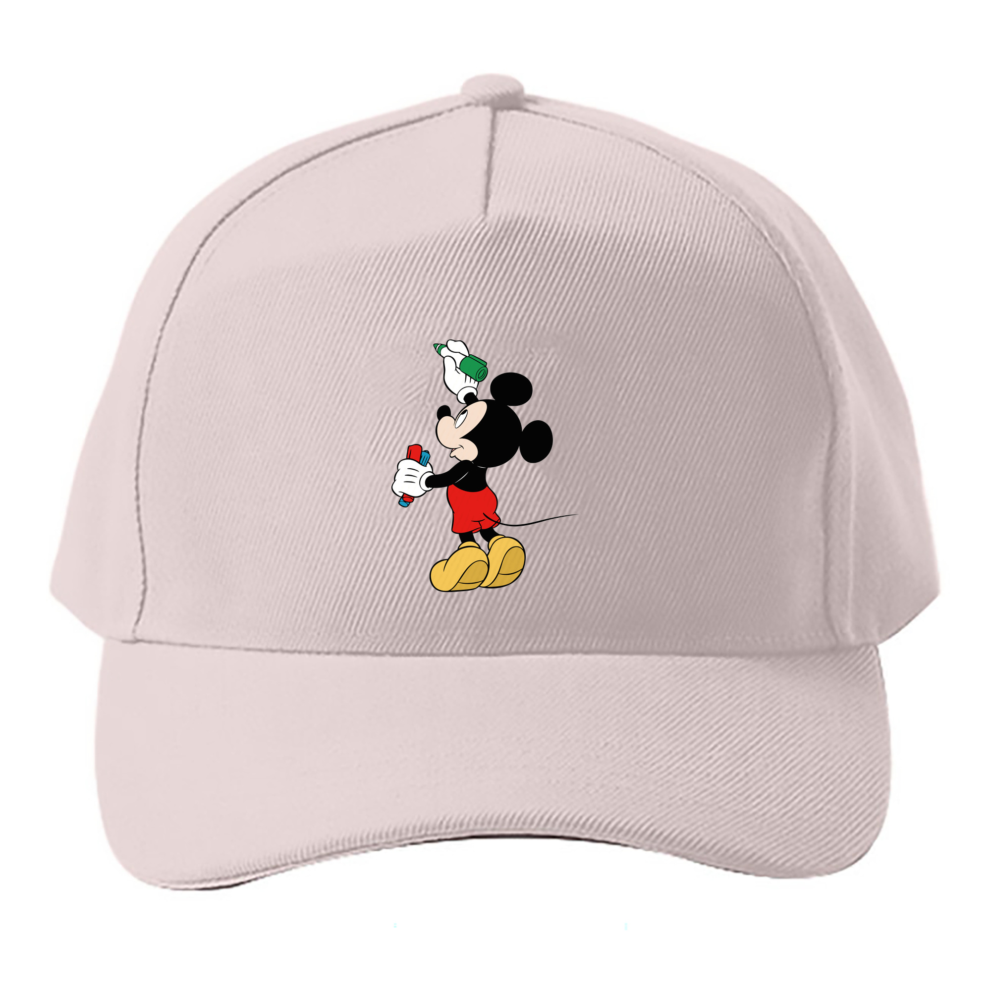 （画像用） ミッキーマウス Mickey Mouse ベースボールキャップ 綿100％ 男女兼用 帽子 スポーツ